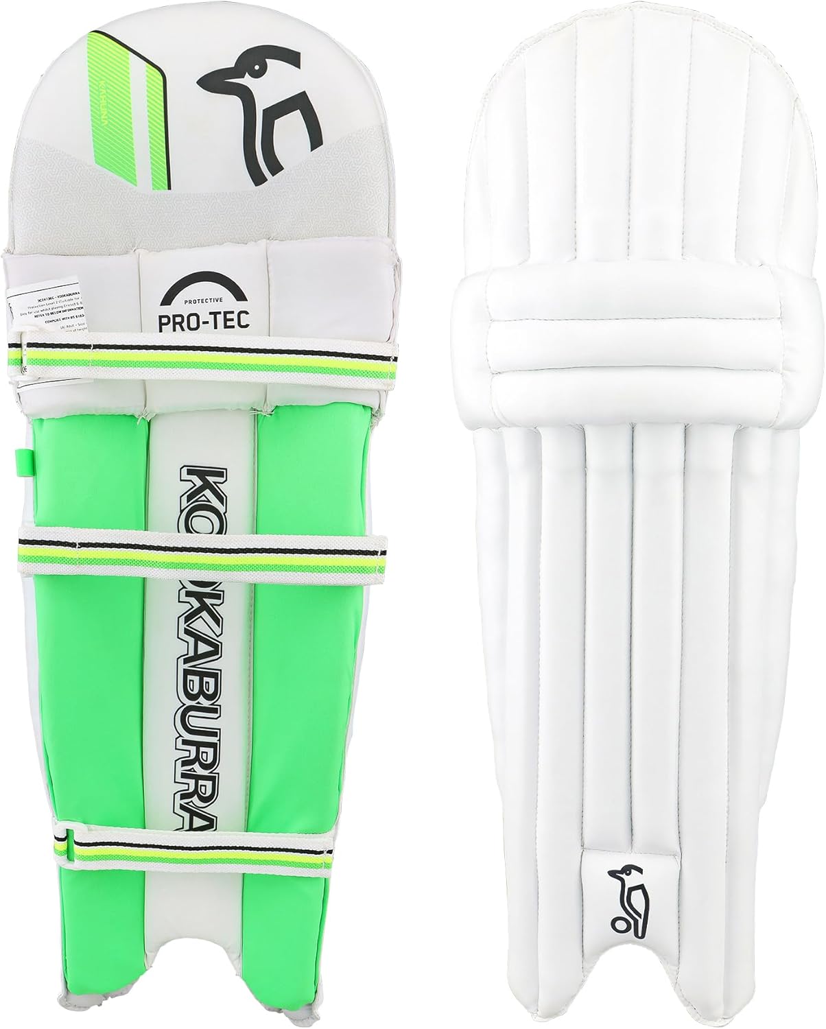 Kookaburra Kahuna 6.1 Batting Pads - Size Adult, White