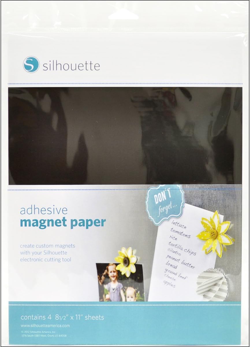 Silhouette Media-Magnet-ADH Adhesive Magnet Paper