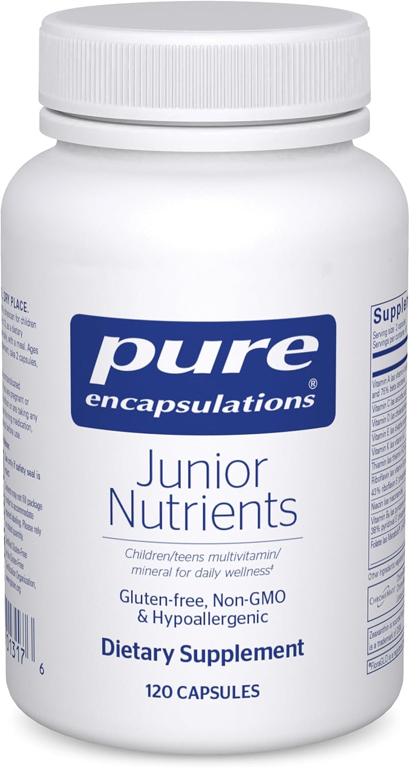 Pure Encapsulations Junior Nutrients, 120 Capsules