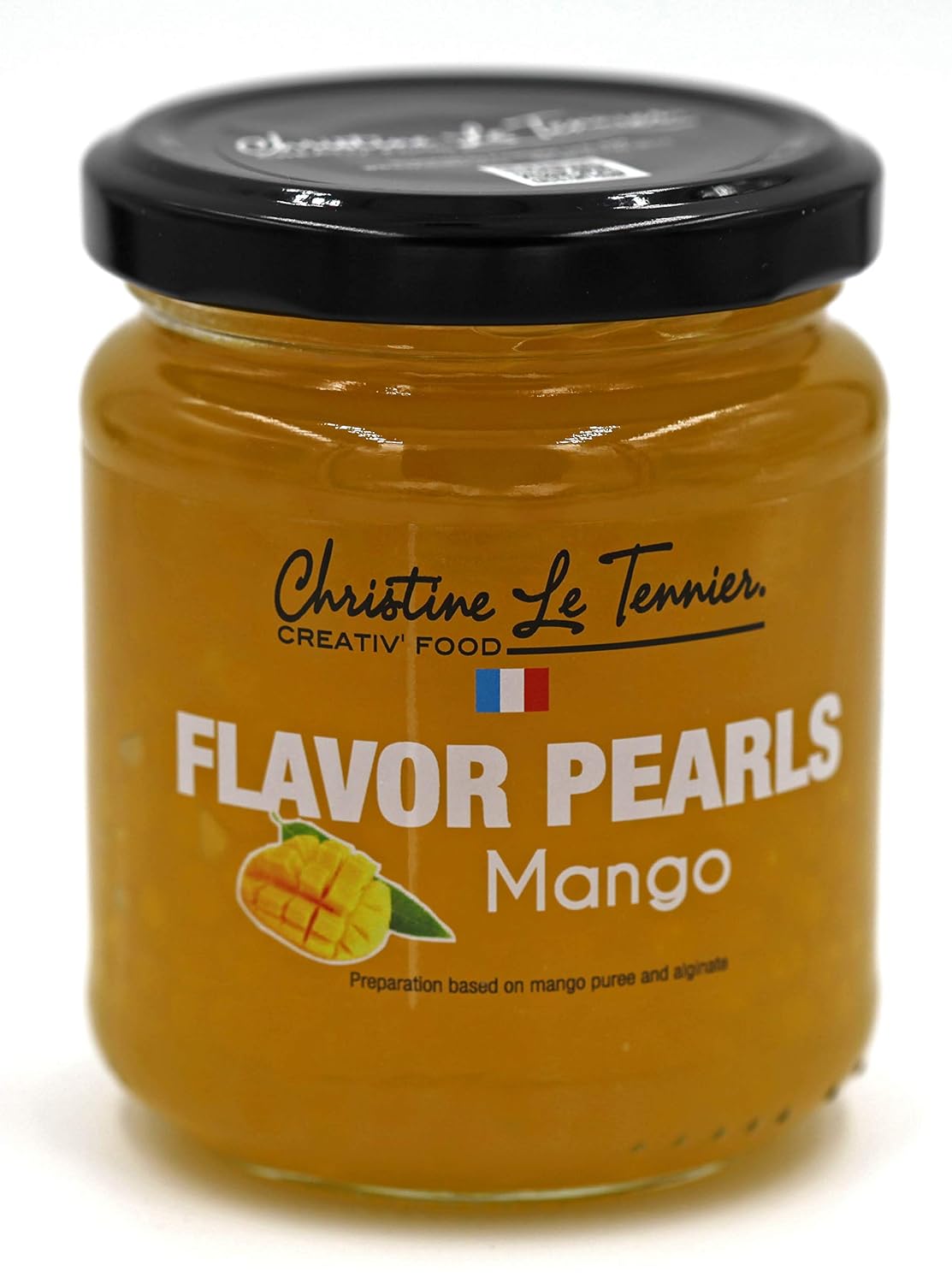 Christine Le Tennier Mango Flavored Pearls, 200 Grams France