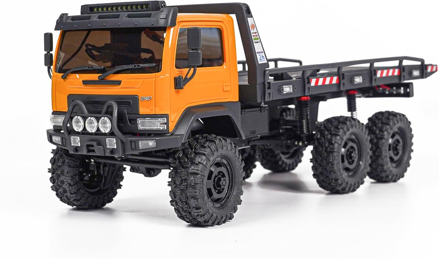 HOBBYPLUS ARKTOS 6x6 V1.5 CR18P Rock Crawler RTR All Terrain - Remote Control Car, Rock Crawler 1/18 Scale 6WD 2 Speed Transmission Off Road for Aged 15+, RC Hobbyists (Tan)