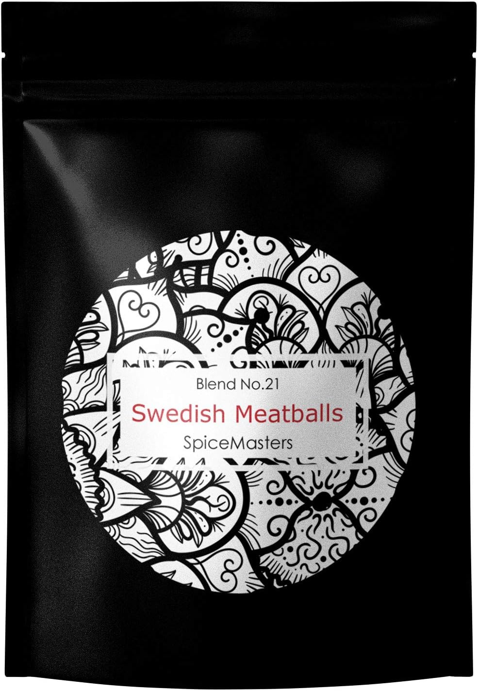Swedish Meat Balls Spice Mix Superior Hand Blended Premium Mix by Spice Masters - Easy Meals Quickly - Authentic Made Simple