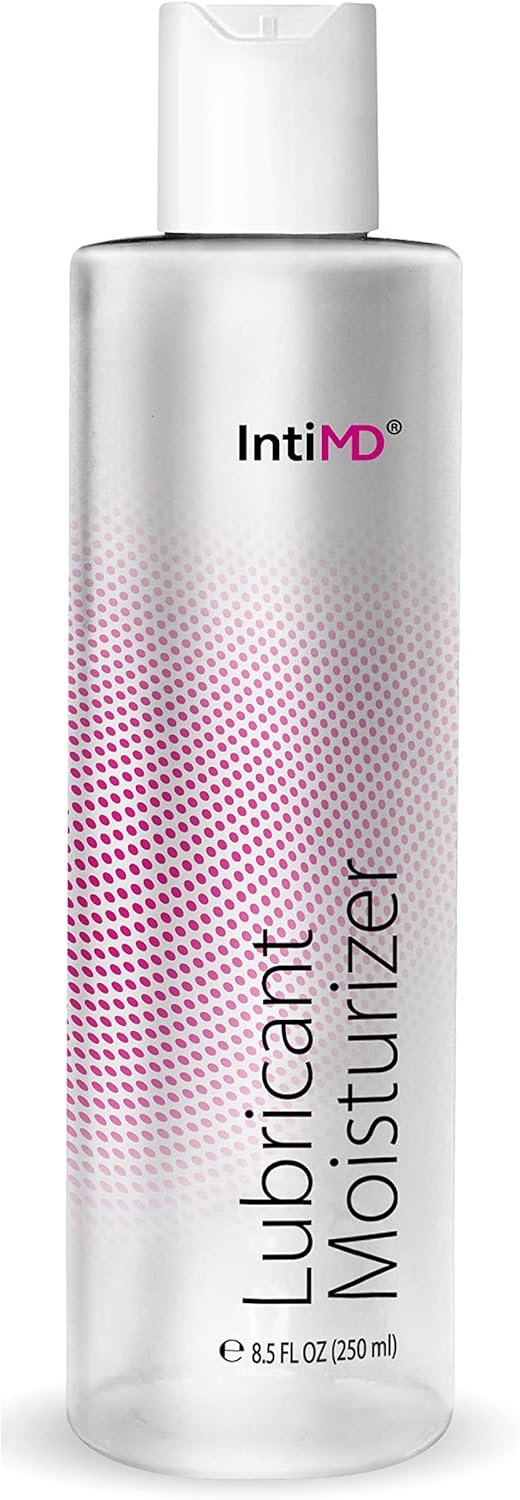 IntiMD Personal Lubricant Moisturizer Water Based Lube, FDA 510K Cleared, Long Lasting, Sensitive Skin Friendly - 8.5oz