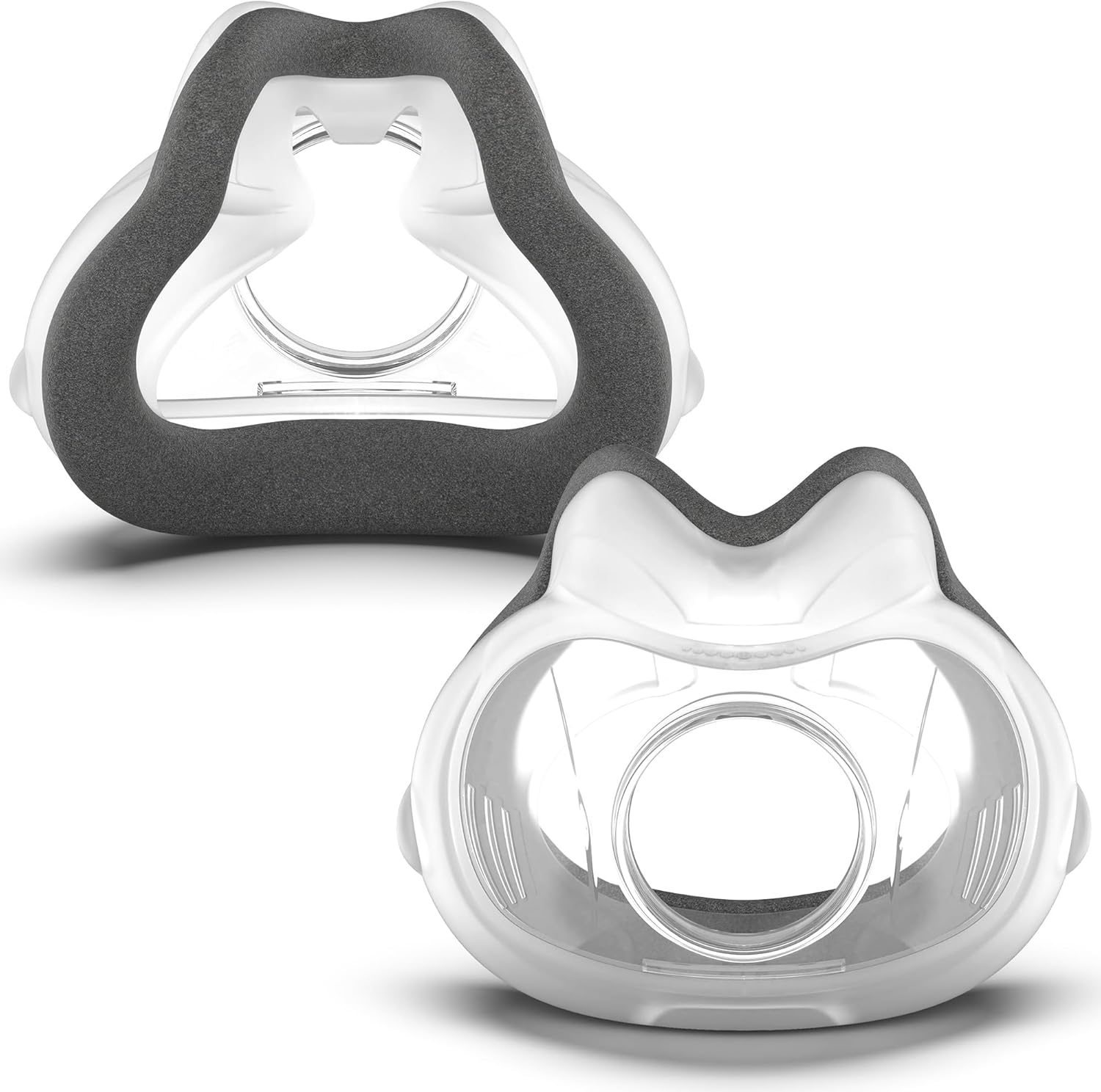 2 Pack Memory Foam Mask Cushions for AirFit F30 Secure Seal CPAP Supplies Adaptive Softness for Zero-Pressure Contact and Lasting Comfort - Medium
