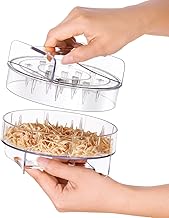 Chicken Shredder - Clear Chicken Shredder Tool Twist, Meat Shredder Tool Twist, Chicken Breast Food Shredded Tool Twist Grinder Machine for Dog and Cat Food Meal Prep