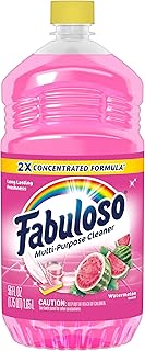 Fabuloso Multi-Purpose Cleaner & Floor Cleaner, 2X Concentrated, Watermelon Scent, 56 fluid ounces