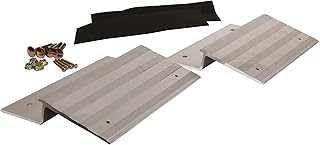 CargoSmart Model 3006, 12” Aluminum Ramp Plate Kit, Create Your Own Ramps to Easily and Safely Load & Unload Your ATVs, Motorcycles, Lawn Equipment, Can Be Used with Trucks, Vans Or Trailers, 2-Pack