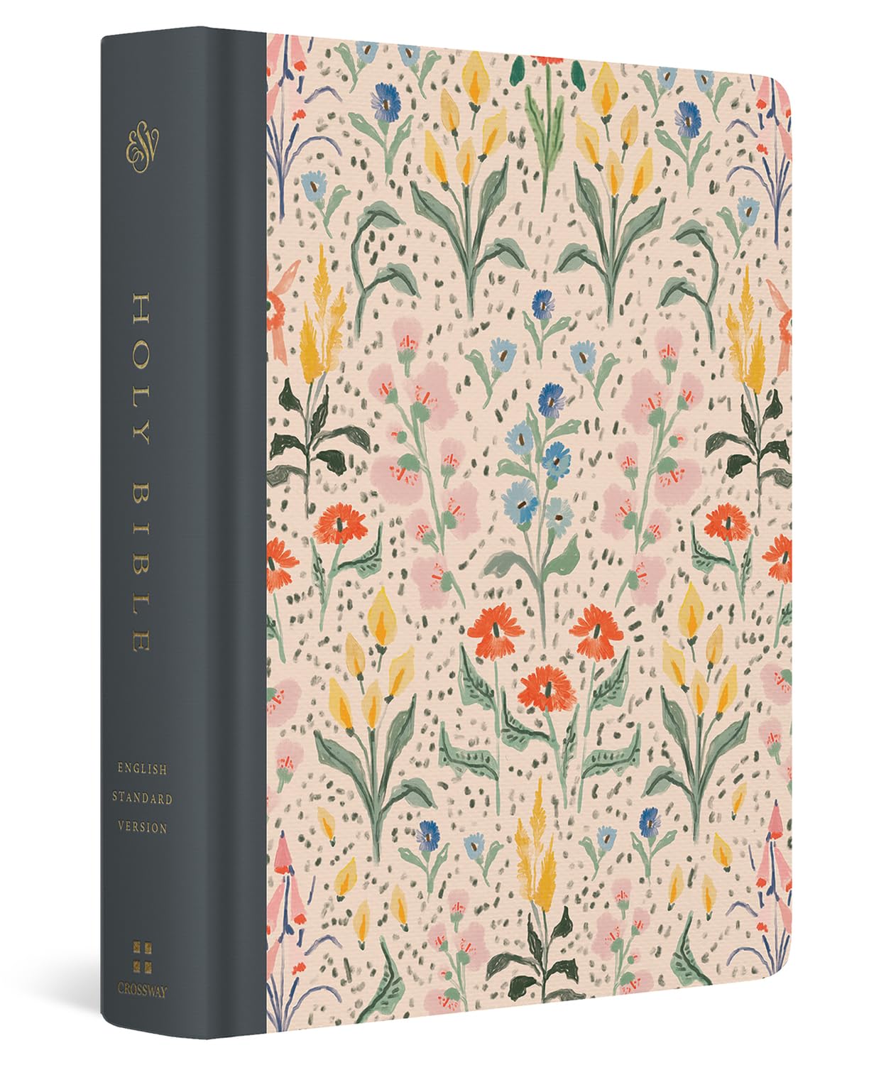 ESV Single Column Journaling Bible, Artist Series, Red Letter (Cloth over Board, Lulie Wallace, In Bloom): Holy Bible, English Standard Version