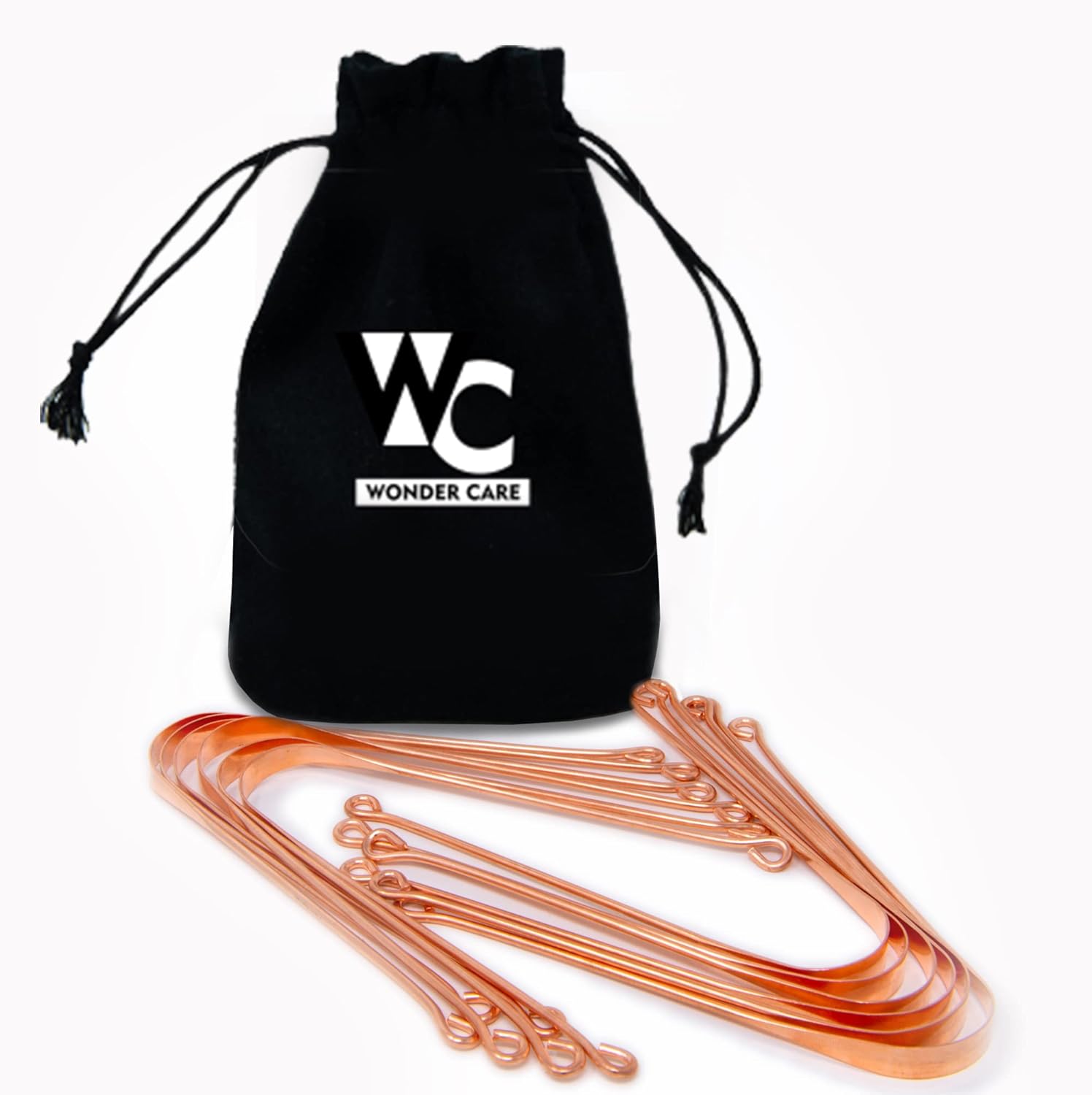 Wonder Care Tongue Scraper for Adults for Bad Breath Copper Tongue Cleaner for Oral Hygiene and Fresh Breath Pack of 12