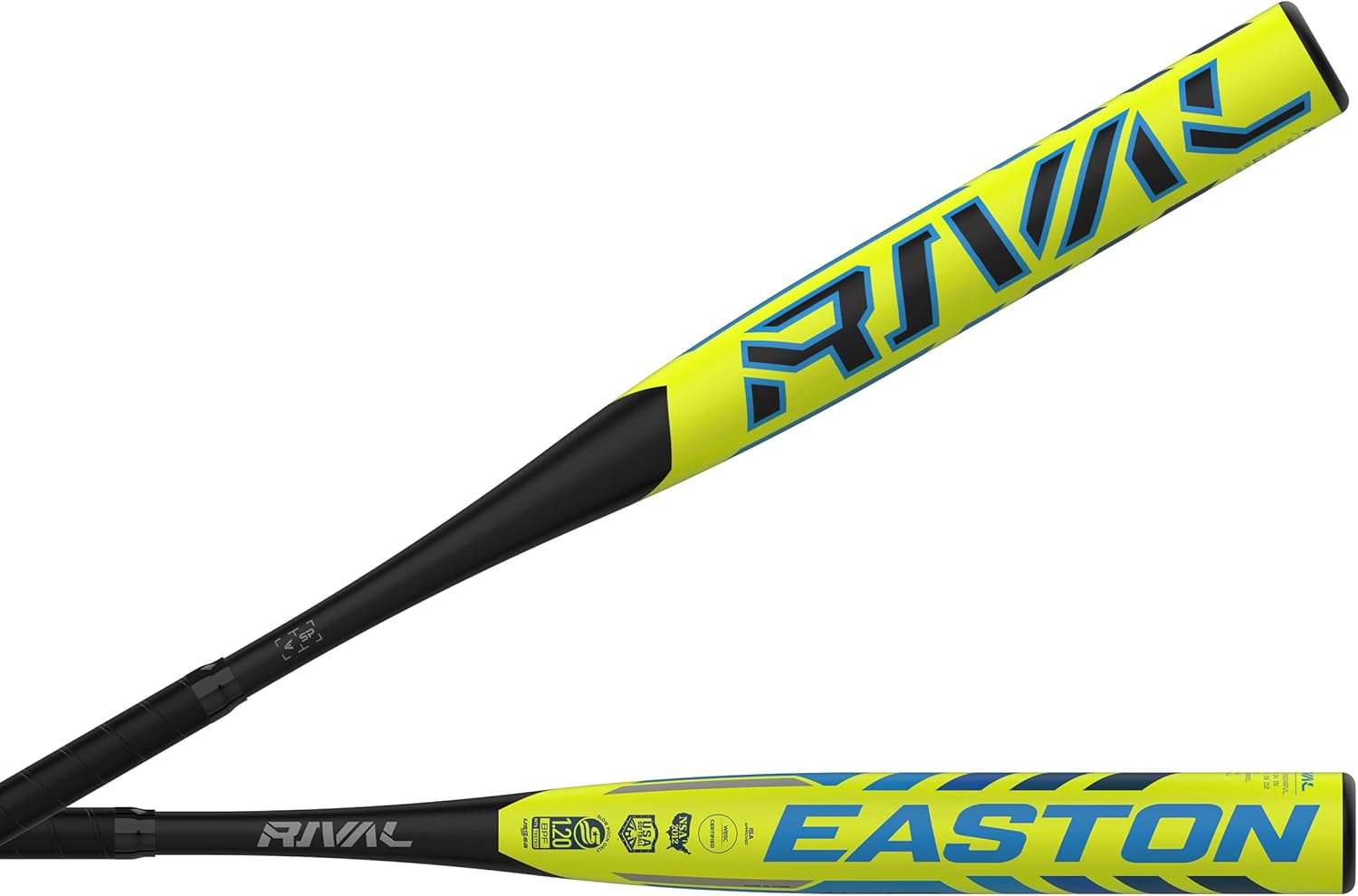 Easton | Rival Slowpitch Softball Bat | Approved for Play on All Fields | Loaded | 12" Barrel