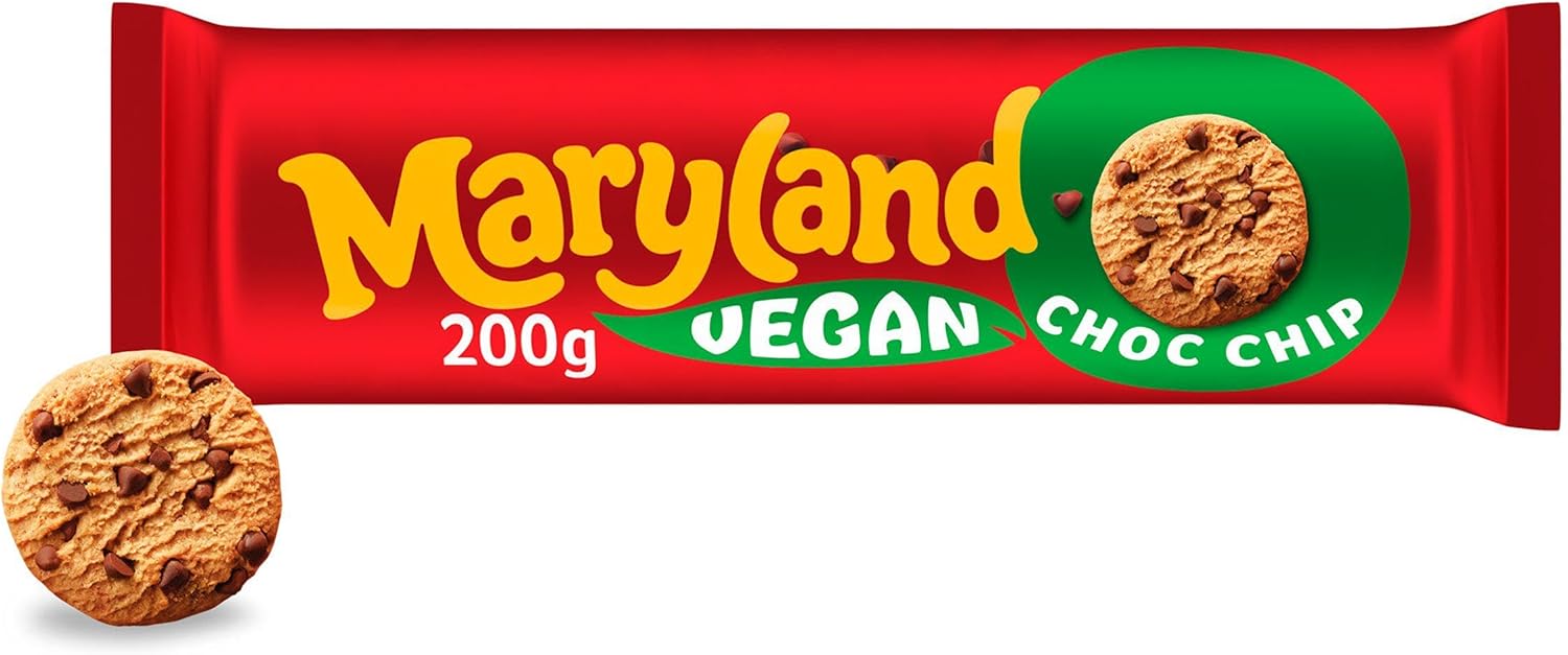 2 x Cookies Vegan Chocolate Chip 200g Twisty Treat "Deliciousness that brings a smile" For All Occasions