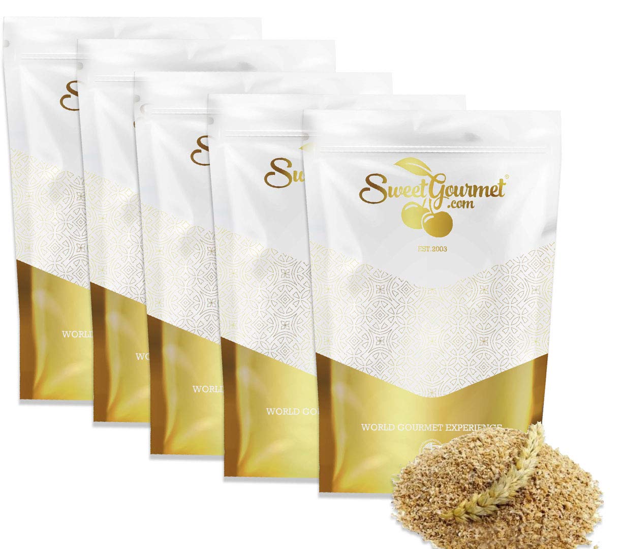 SweetGourmet Baker's Wheat Bran | Natural Foods | 10 Pounds