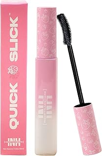 INH Hair Mascara for Flyaways | Quick Slick Hair Finishing Stick for Flyaways, Frizz Control, & Slick Back Look | Non Greasy & Non Comedogenic Smoothing Serum & Frizz Tamer Wand | Strawberry Jam, 18ml