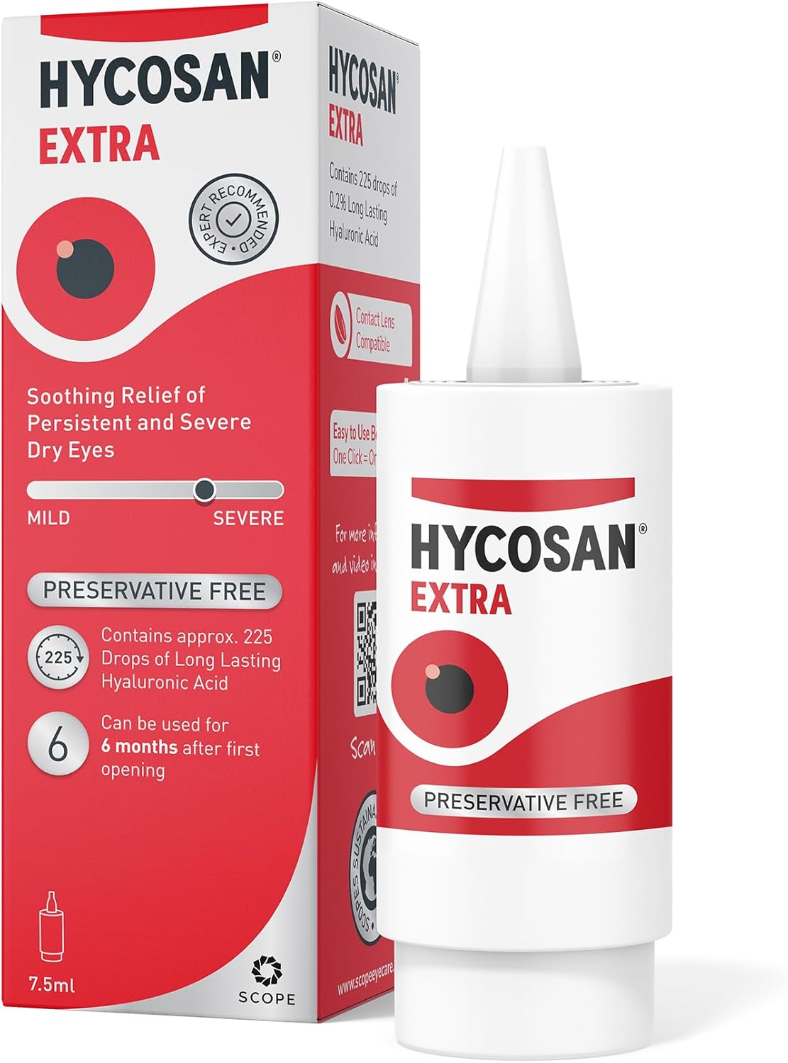 Hycosan Extra Eye Drops 7.5 ml