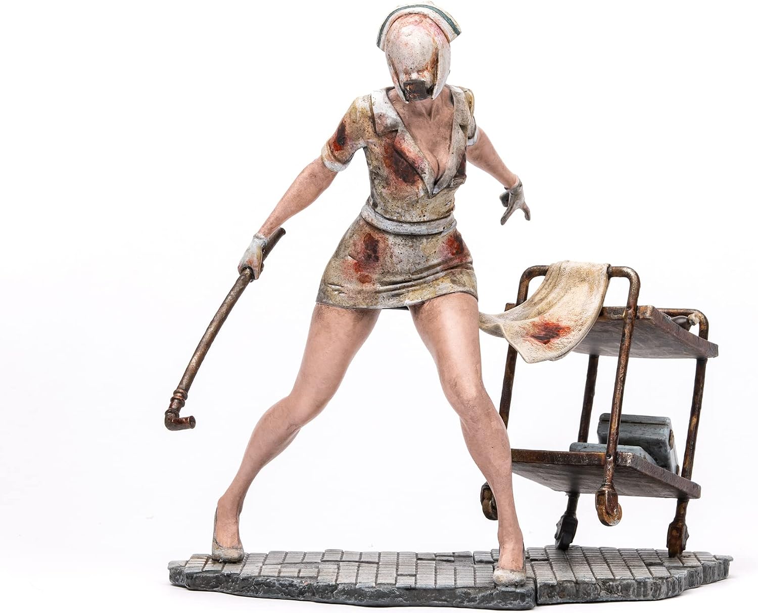 Numskull Silent Hill Bubble Head Nurse Figure 9" Collectible Replica Statue - Official Silent Hill Merchandise - Exclusive Limited Edition