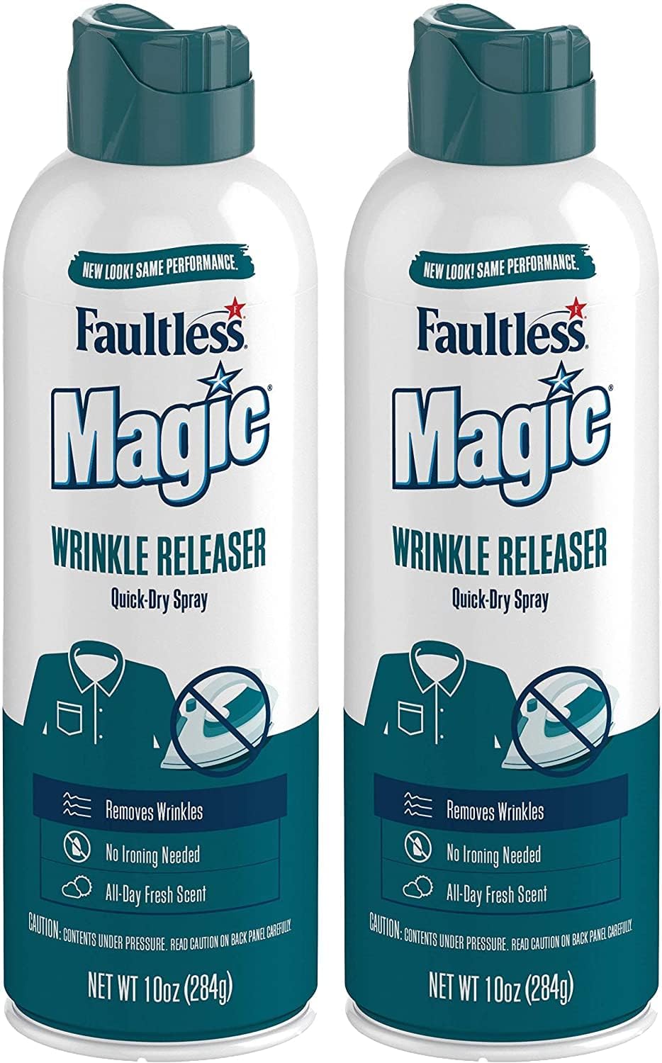 Wrinkle Releaser (2 Pack) Say No to Ironing, Perfect for Travelers, Moms or Those On The Go, Static Electricity Remover + Fabric Refresher + Odor Eliminator + Wrinkle Remover, Fresh Scent