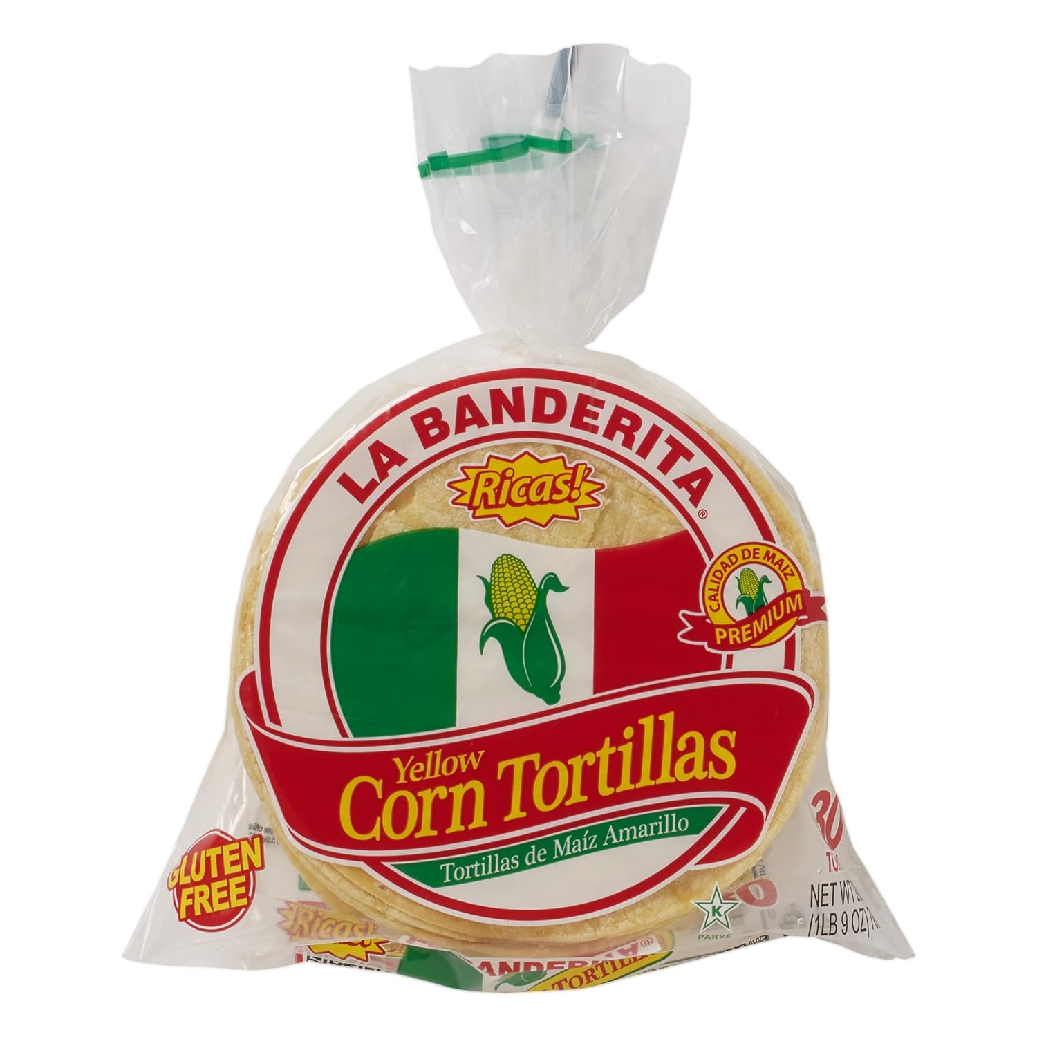 La Banderita® Yellow Corn Tortillas | 5.5" Size | 30 Count Each Pack | 4 Pack Case // Taste the Tradition.