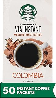 Starbucks VIA Ready Brew Colombia Coffee, 50-Count