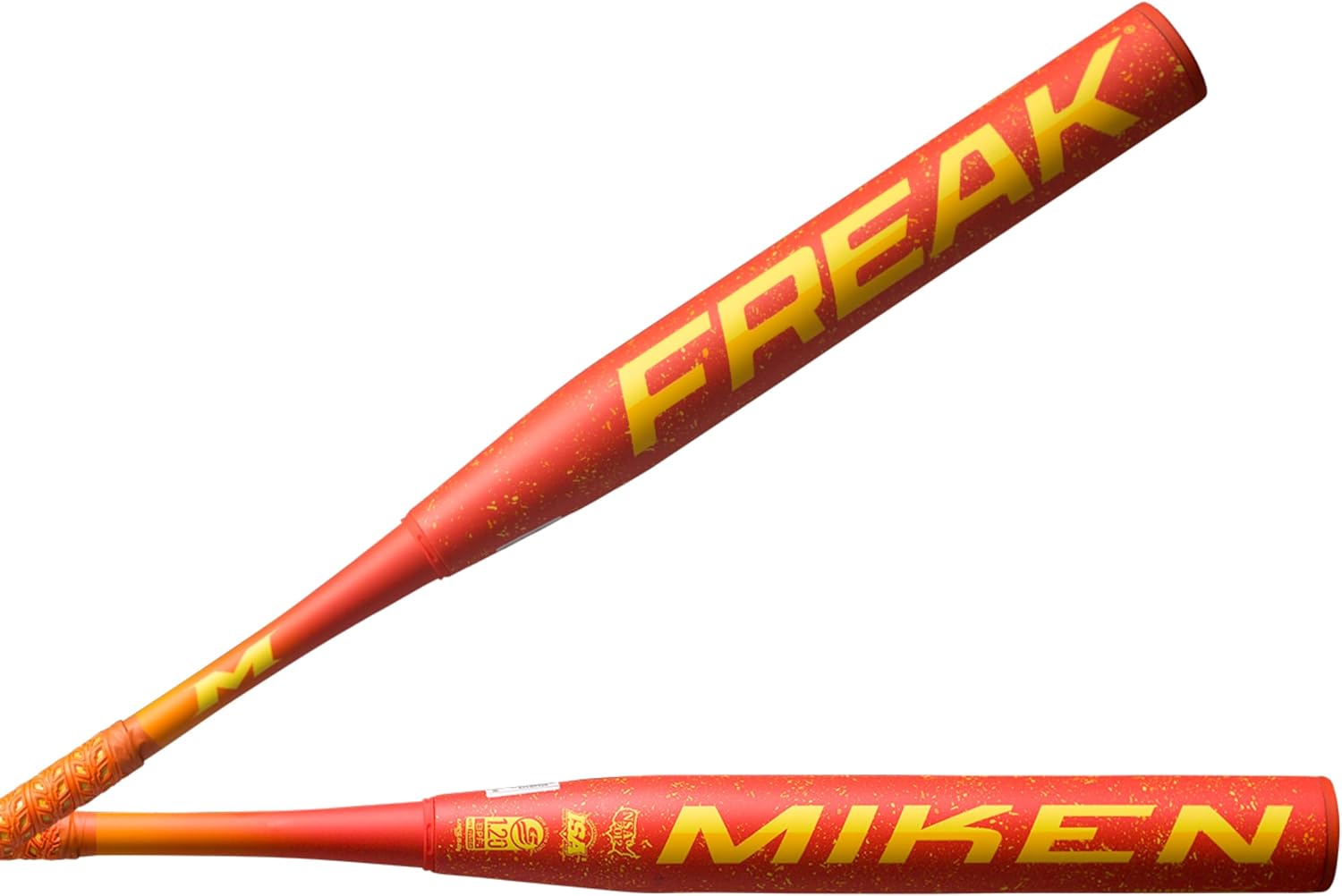 Miken | 2025 | Freak Slowpitch Softball Bat | USSSA | Balanced 2-Piece | 13.5" Barrel