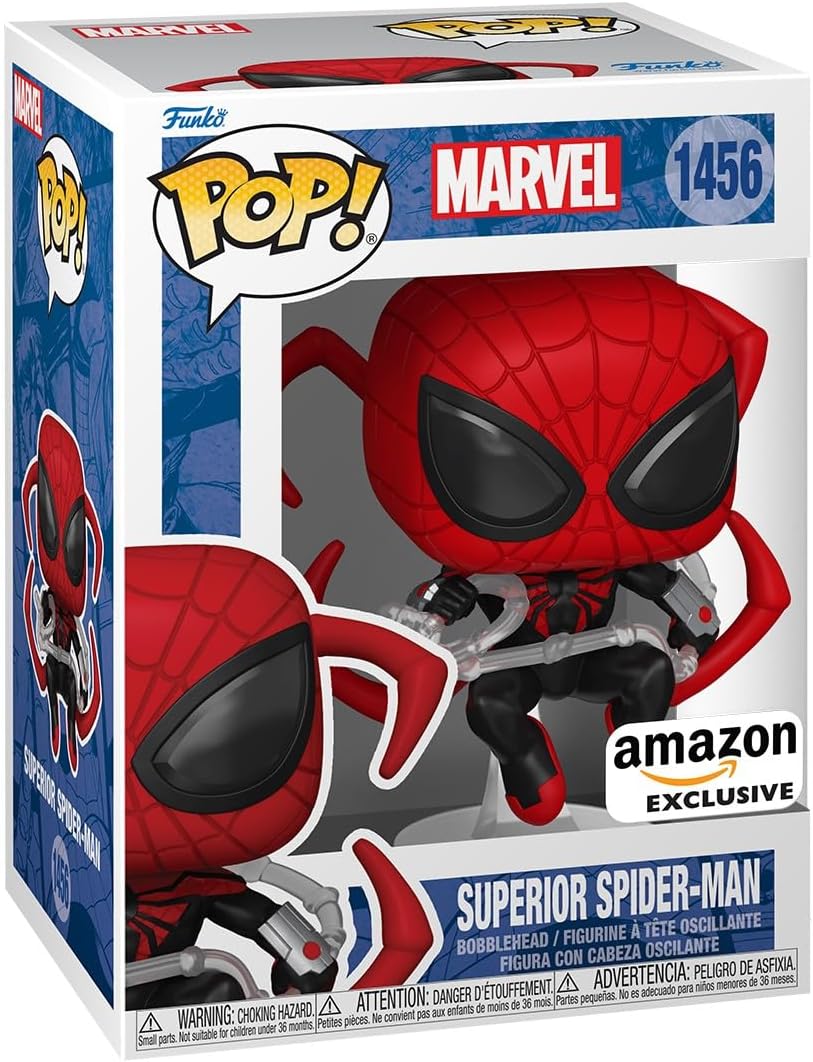 Funko Pop! Marvel: Spider-Man - Superior Spider-Man, Amazon Exclusive
