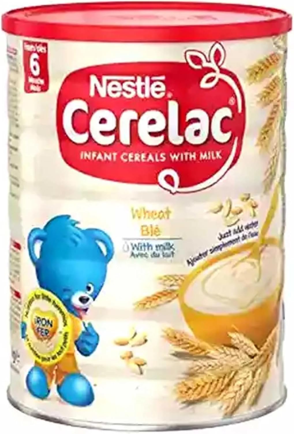Cerelac Wheat 6+ 1kg Case of 12-Fd