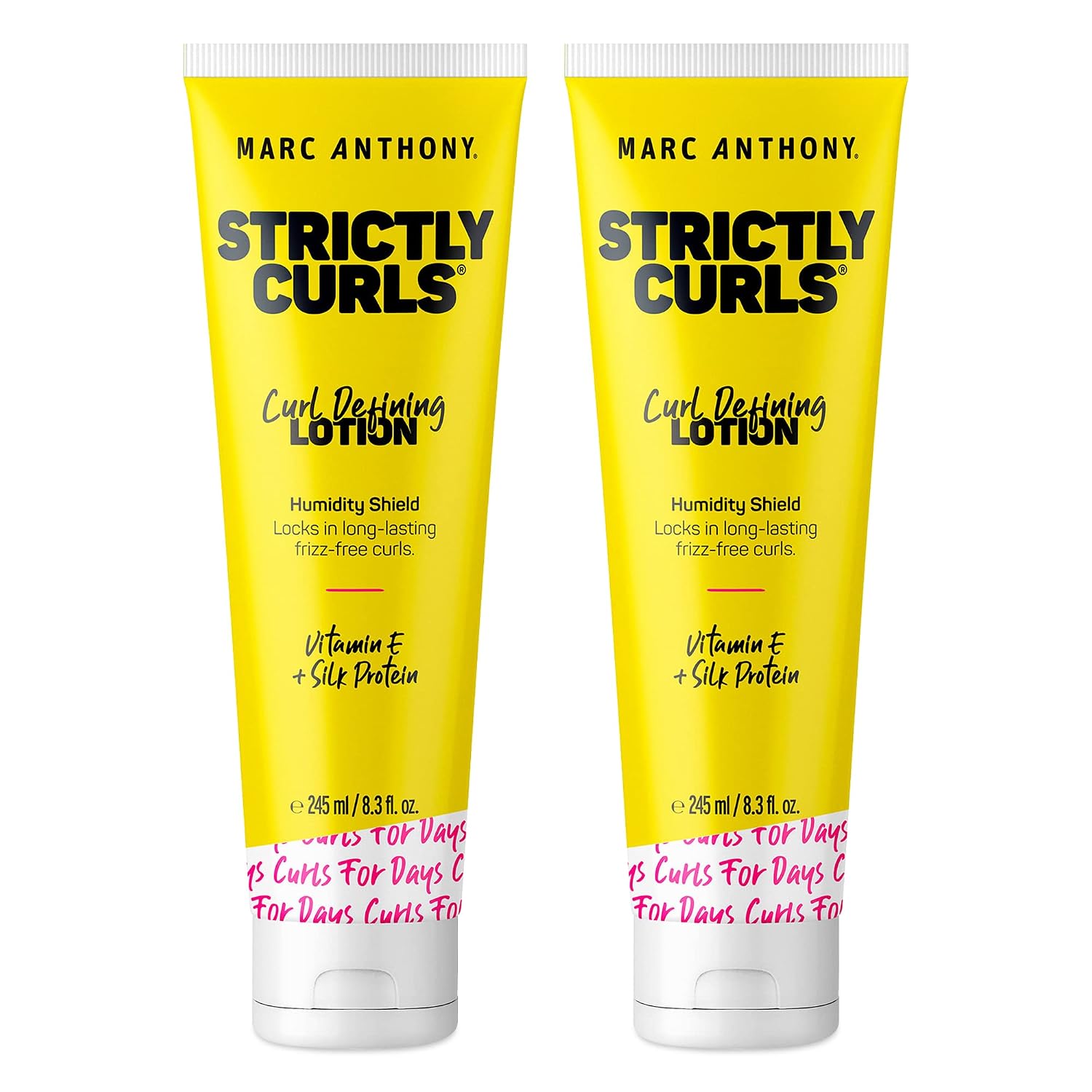 Marc Anthony Strictly Curls Defining Lotion/Gel - Curly & Wavy Hair 2 pack