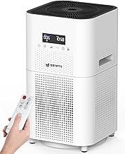 Air Purifiers for Home Large Room up to 3000 Sq Ft, Upgraded H14 Ture Hepa Air Filter, Air Purifier with Air Quality Monitor, 22dB Sleep Mode
