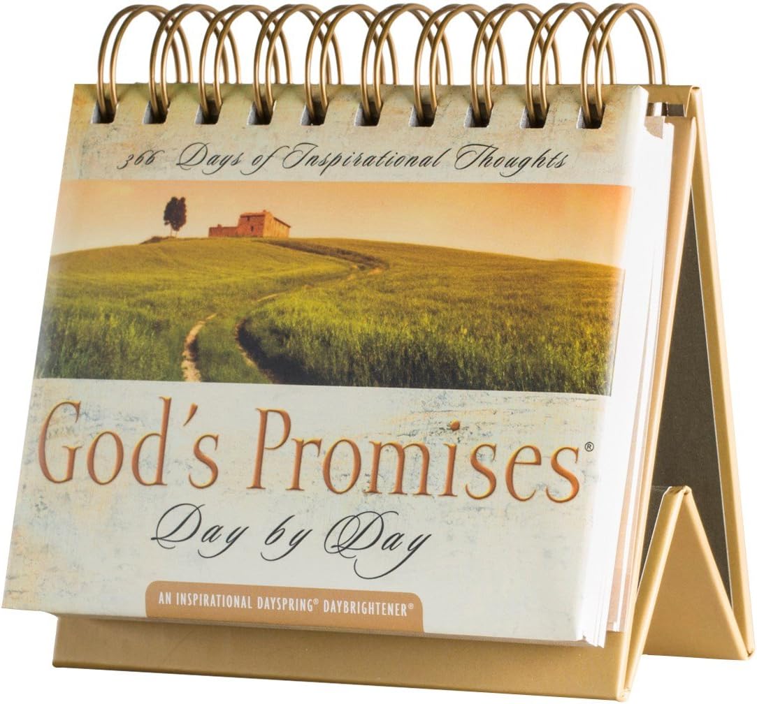 God's Promises Day by Day: 365 Inspiring Thoughts - Perpetual Calendar DayBrightener from DaySpring