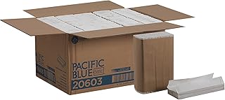 Georgia-Pacific Pacific Blue Basic‚ C-Fold Paper Towels (previously branded Acclaim) by GP PRO,White,20603,240 towels per pack,10 packs per case
