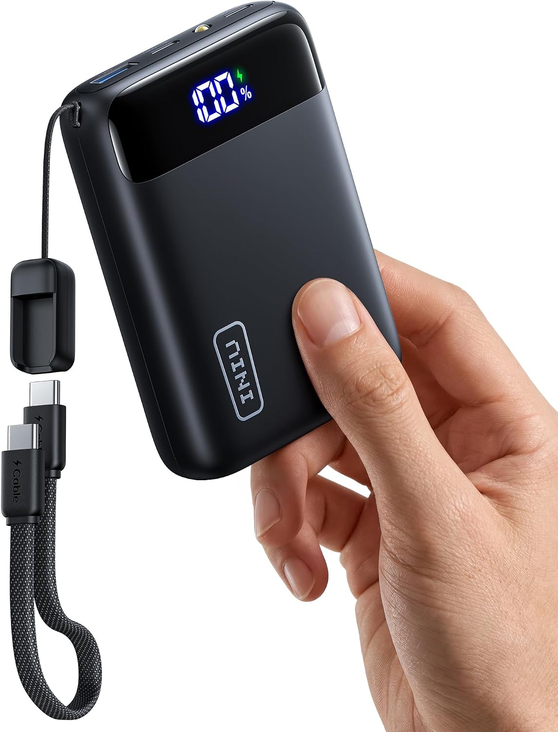 INIU 20000mAh Power Bank, Smallest Fast Charging 22.5W Portable Charger, USB C In&Out Mini Powerbank, Phone Battery Pack for iPhone 17 16 15 Pro Samsung S25 S24 Airpods iPad etc Travel & Camping