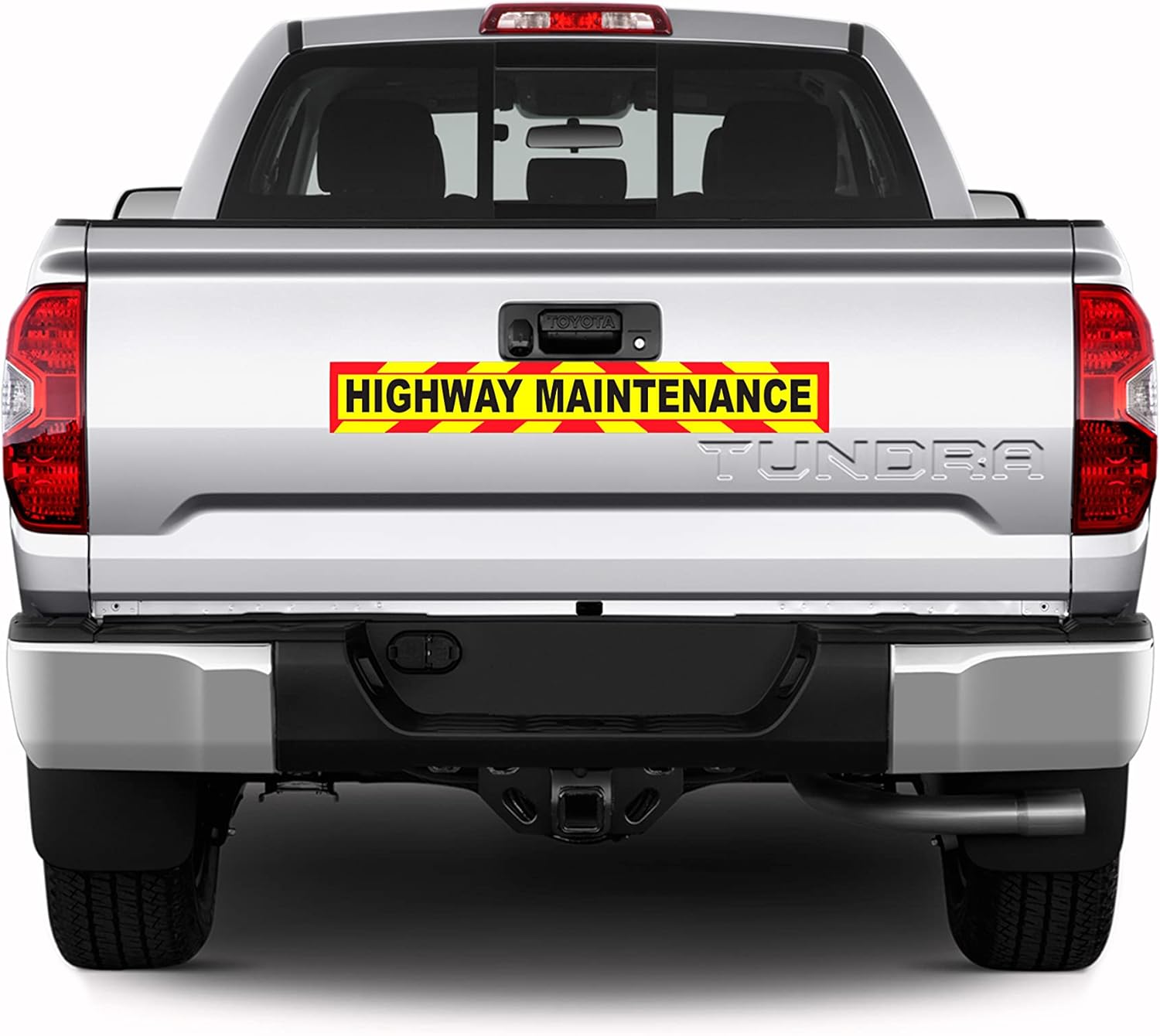 1X Magnetic Chevrons Plant tractor horse trailer Highway Maintenance Construction LARGE 500mm X 90mm