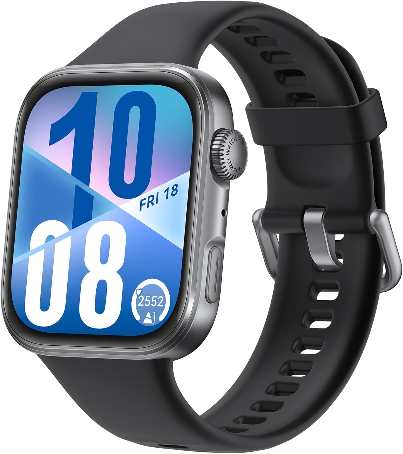 HUAWEI WATCH FIT 4 Smartwatch for Men Women, Ultra Slim, iOS & Android, up to 10 Days Battery Life, Bluetooth Call, GPS Running Smartwatch, Aluminum Case, AMOLED Display, Fitness Tracker, Black