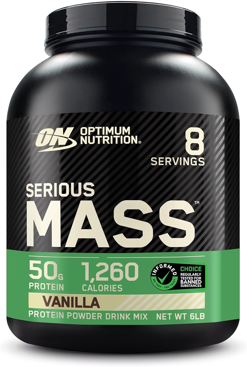Optimum Nutrition Serious Mass, Weight Gainer Protein Powder with Creatine