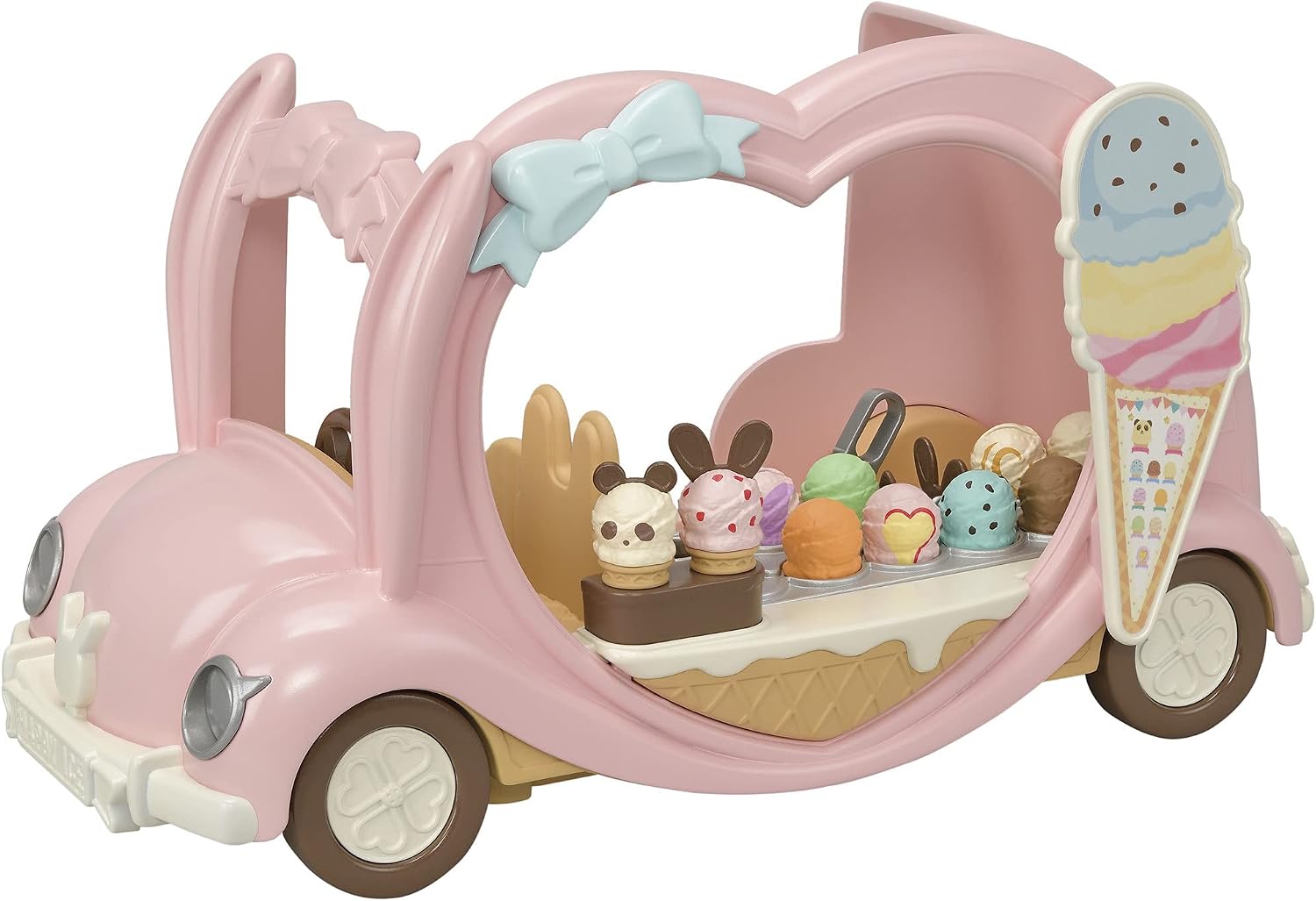 Calico Critters - Ice Cream Van - Calico Land Amusement Series