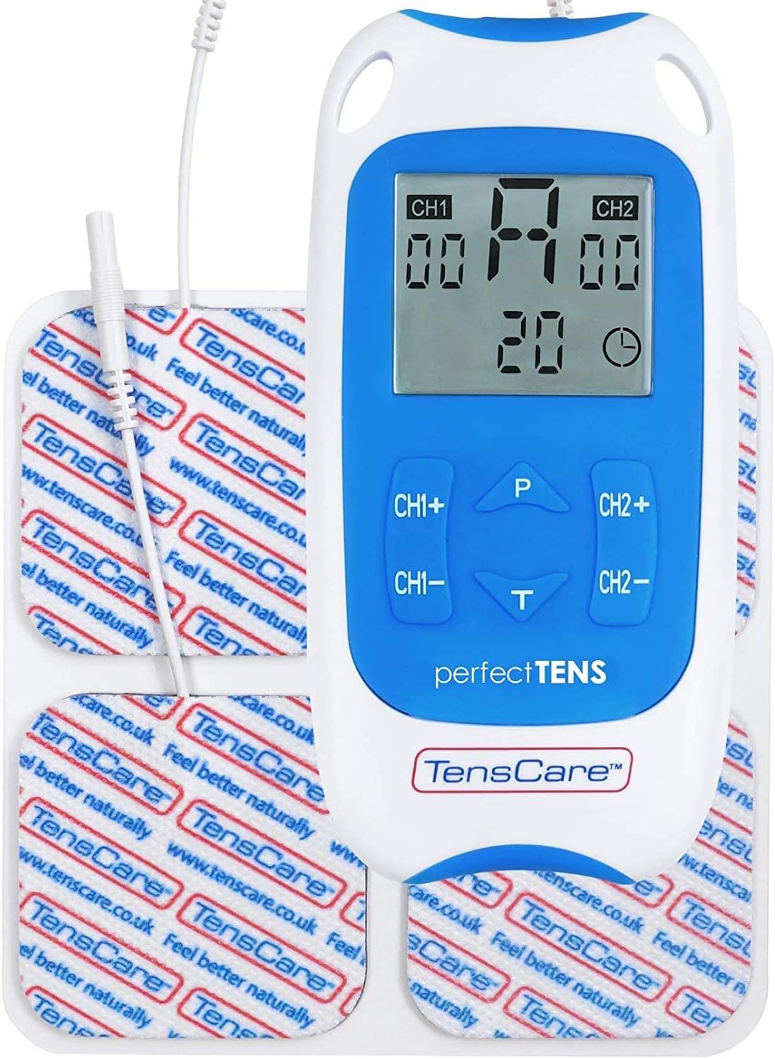 TensCare Perfect TENS - Clinically Proven TENS Machine for Relief from Back, Hip, Leg, Arm Pains, Arthritis and Sciatica