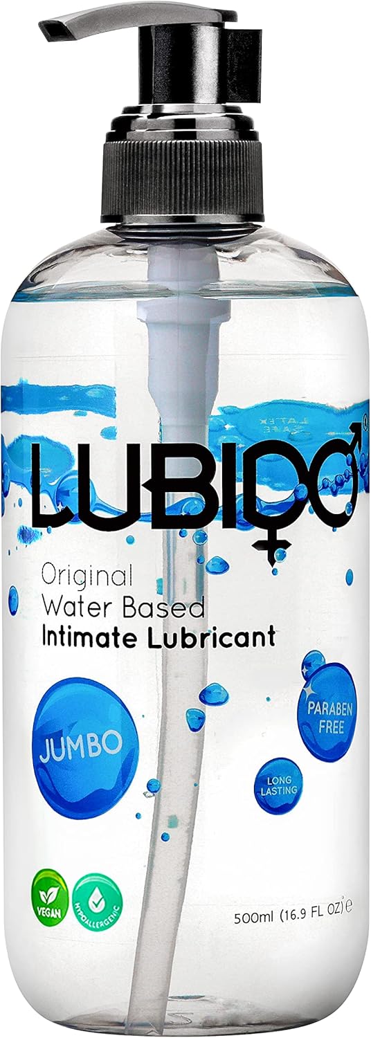 Lubido Original Water Based Paraben Free Intimate Gel Lube – Jumbo 500ml