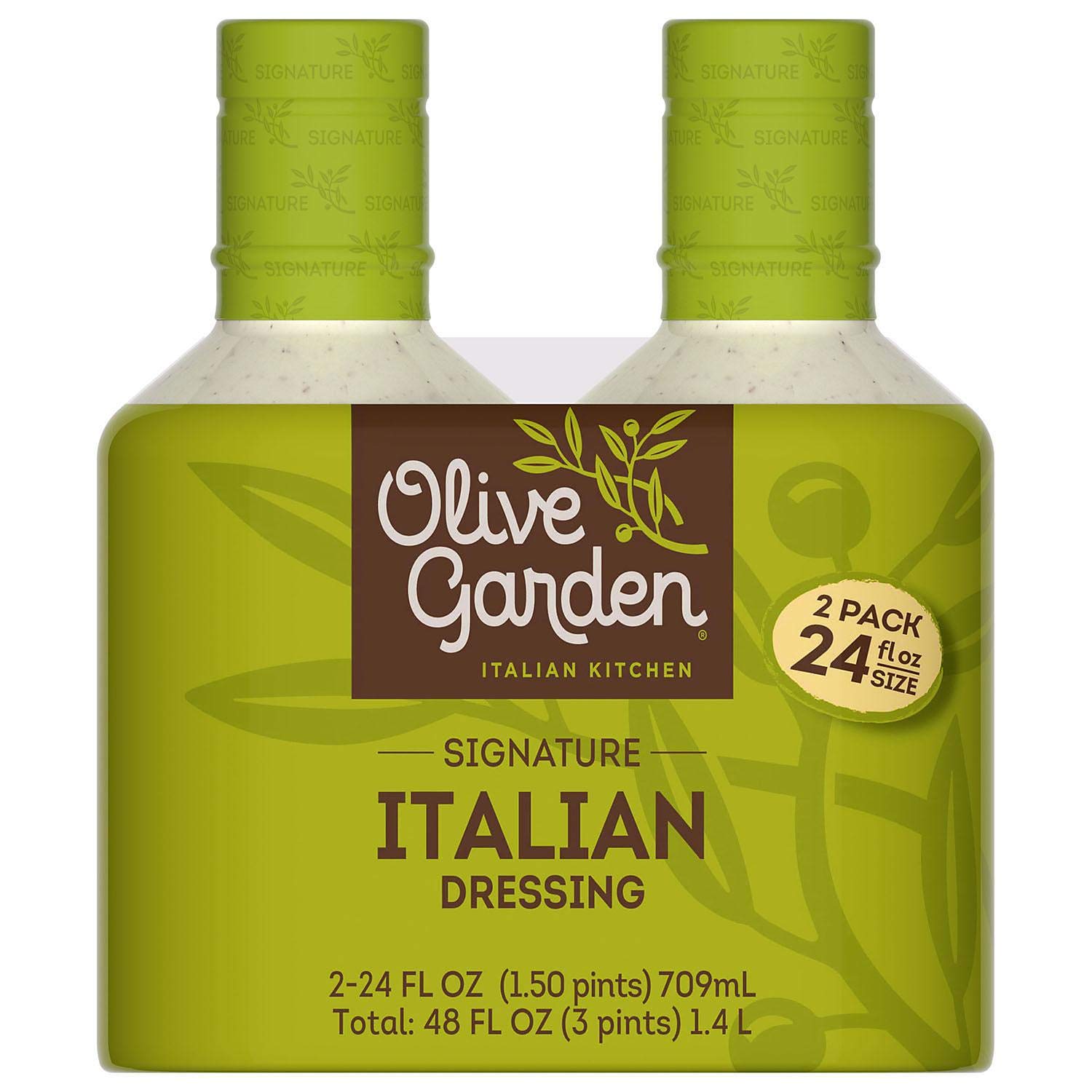 Olive Garden Signature Italian Dressing (4 Pack of 24oz)