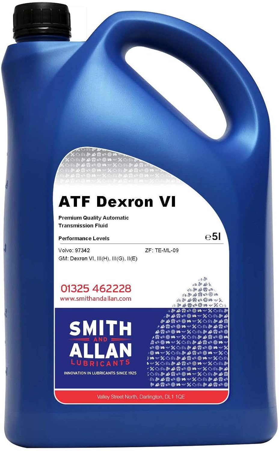 ATF Dexron VI Dexron 6 D6 Fully Synthetic Automatic Transmission Fluid Oil 5 Litre 5L