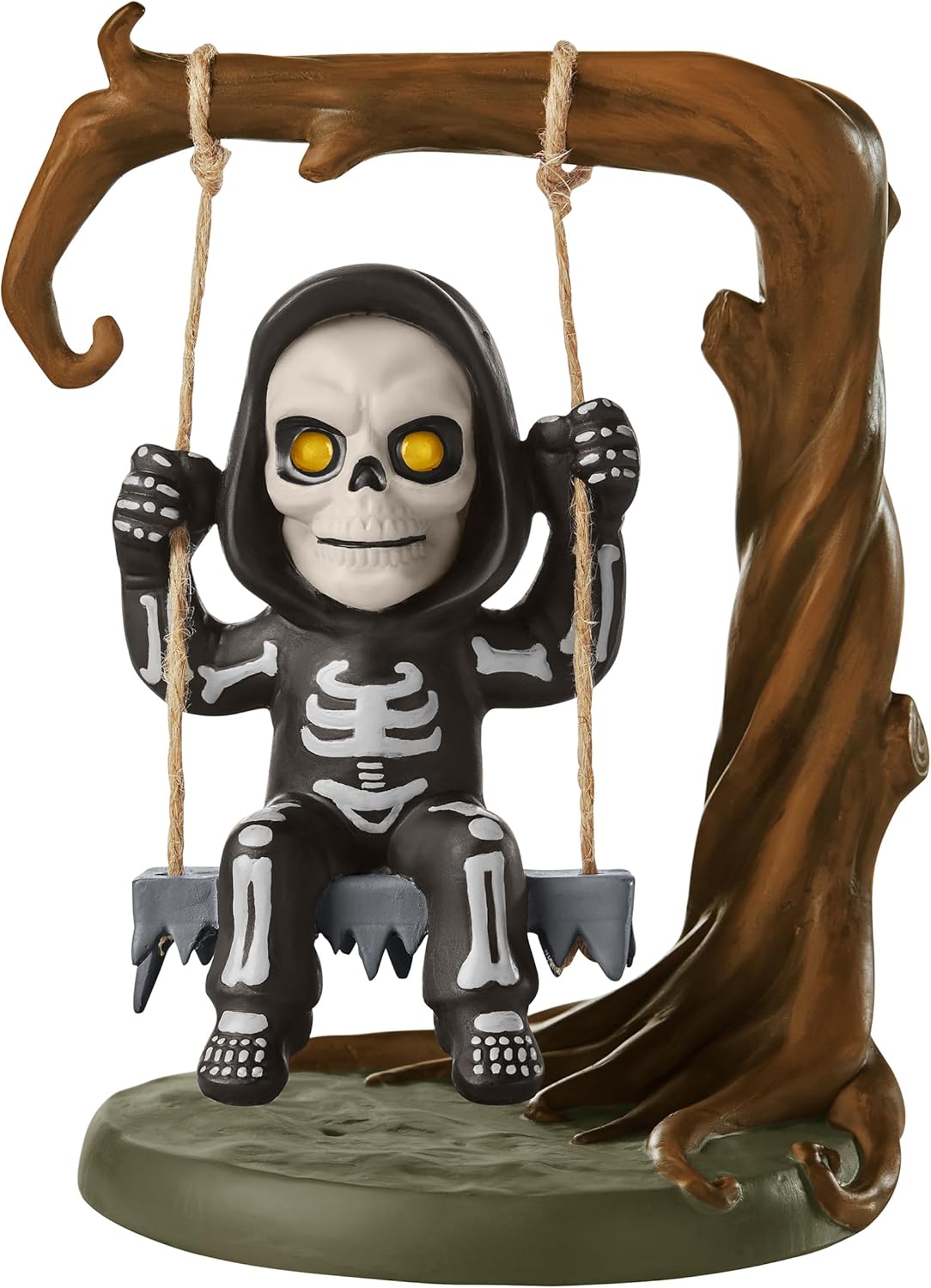 Spirit Halloween Lil Skelly Bones Mini Collectible Statue Collectible | Miniature Skeleton Figure | Halloween Decorations | Polyresin Figurine