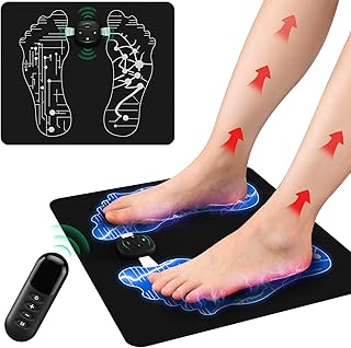 Transcutaneous Electronic Nerve Stimulator, Foot Stimulator Pad with Remote Control