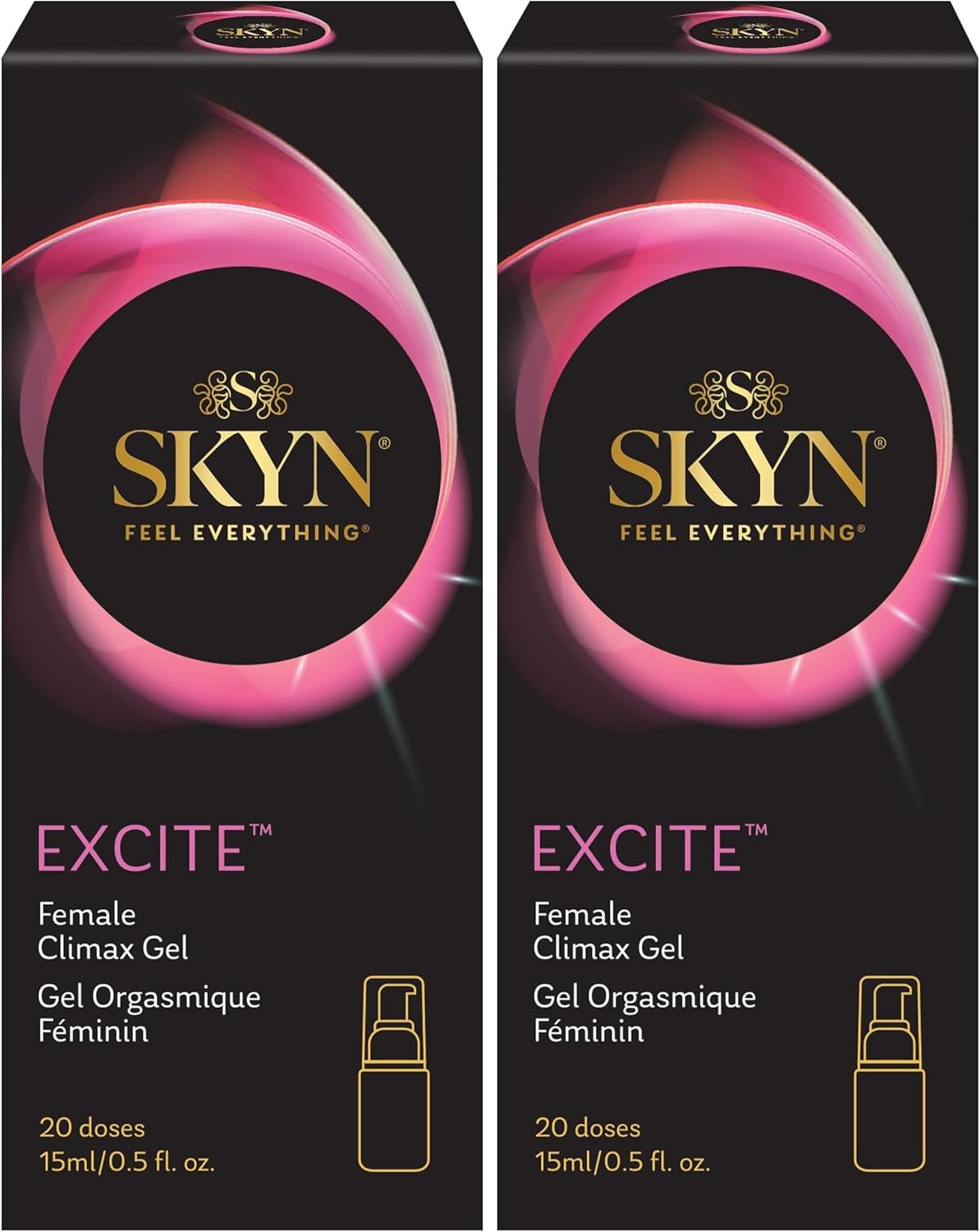 SKYN Excite Female Sexual Stimulating Gel, 0.5 Ounce (Pack of 2)