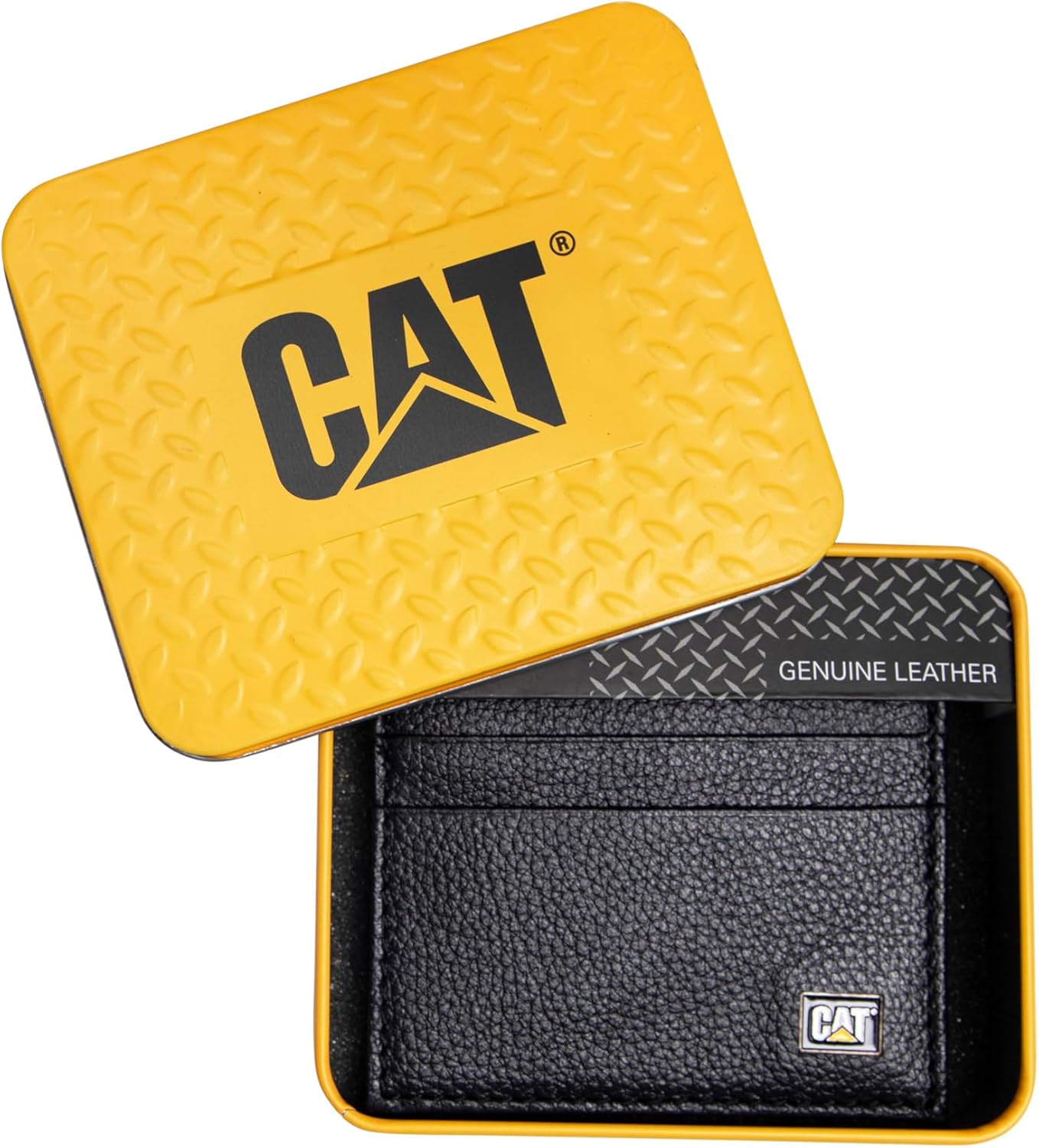 Caterpillar Men's Card Holder with Logo