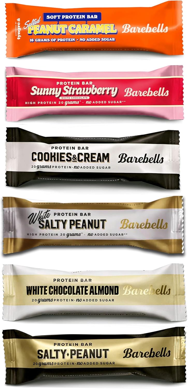 Barebells Low Sugar Protein Bar - Mixed Selection Bundle (12x 55G)
