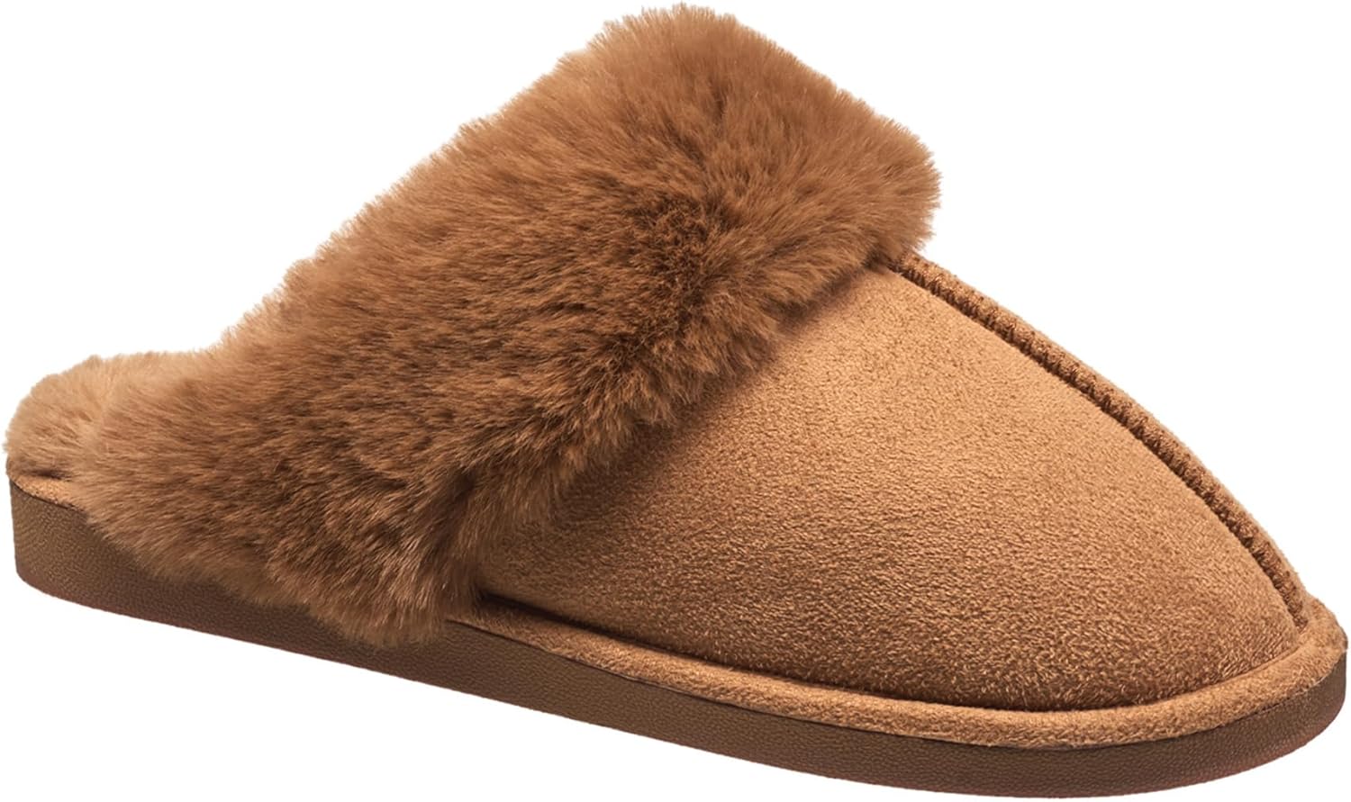 Nine West Scuff Slippers For Women, Extra Soft & Comfortable Winter House Shoes