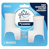 Glade PlugIns Air Freshener Warmer, Scented and Essential Oils for Home and Bathroom, Up to 50 Days on Low Setting, 2 Count