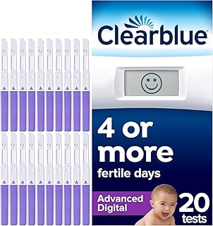 Clearblue Advanced Digital Ovulation Test-Pack of 20 Sticks