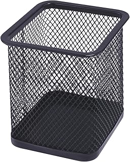 Pen Holder for Desk, Wire Mesh Pencil Cup Holder for Desk Organizer for Office Supplies