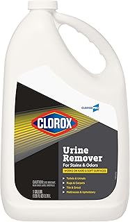CloroxPro Urine Remover for Stains and Odors Refill, 128 Ounces (Package May Vary)