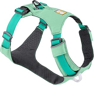 Ruffwear, Hi & Light, Everyday Lightweight Dog Harness, Trail Running, Walking, Hiking, All-Day Wear, Sage Green, Medium