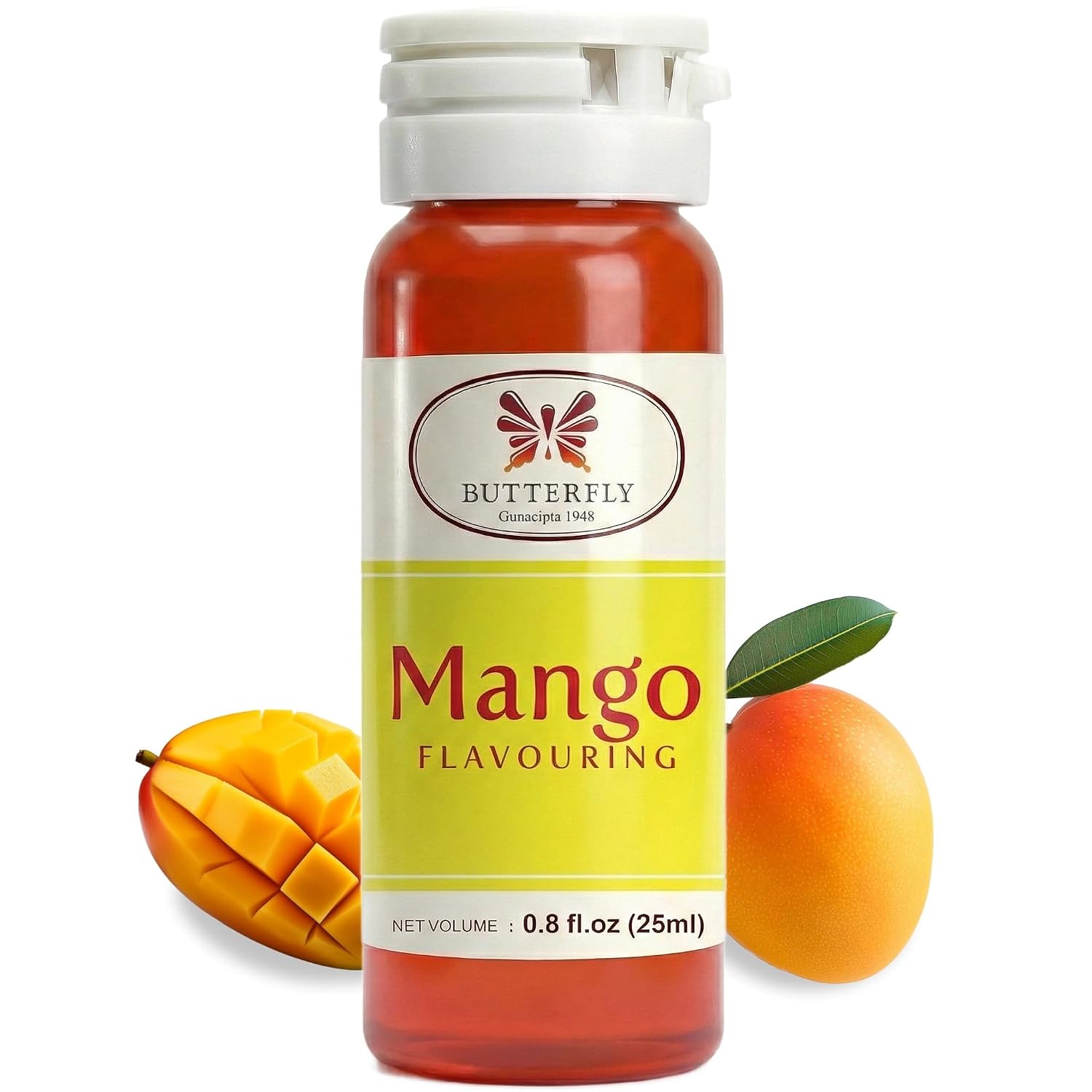 Butterfly Mango Flavoring Extract Paste, 25 ml, Pack of 1, Concentrated